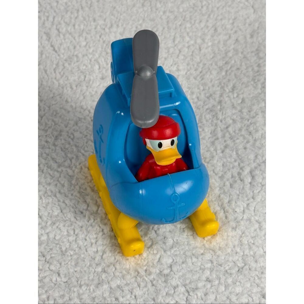 Disney Mickey Mouse Let's Work Exclusive Donald Duck Helicopter 3” Toy